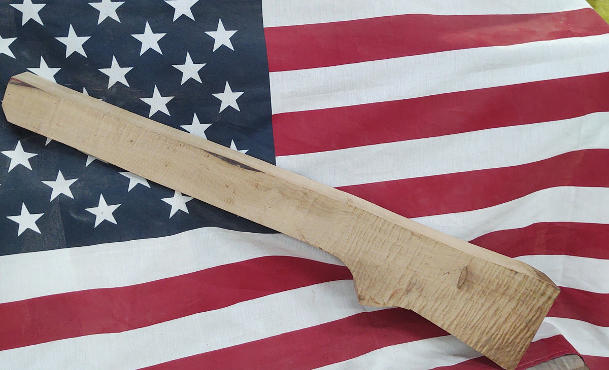Maple Rifle Stock #4 – Tech Woods USA
